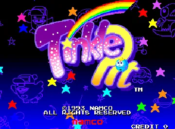 Tinkle Pit (Japan) screen shot title